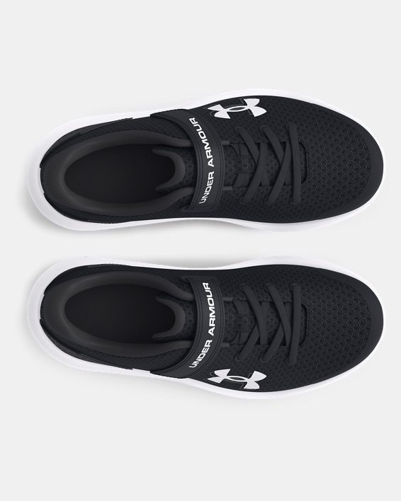 Chłopięce buty do biegania Pre-School UA Surge 4 AC, Black, pdpMainDesktop image number 2